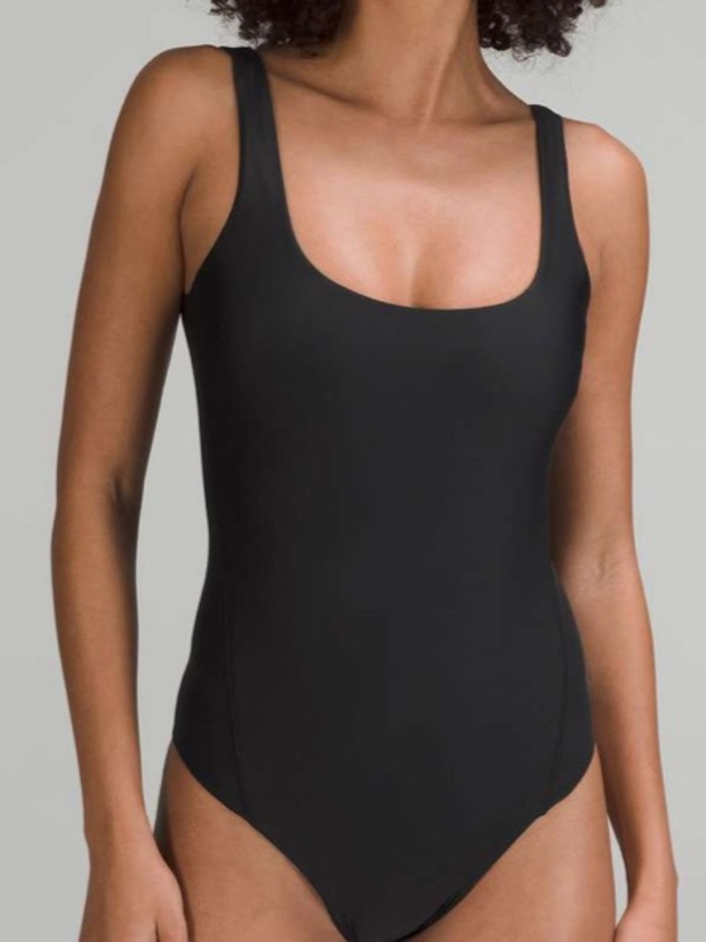 Lululemon Waterside Scoop One-Piece Swimsuit in Black